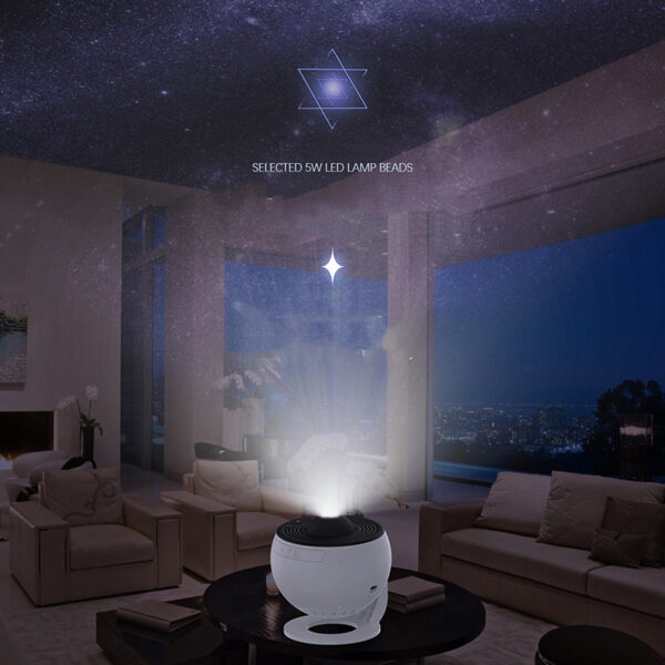 Night Light Galaxy Projector Starry Sky Projector 360 Rotate Planetarium Lamp For Kids Bedroom Valentines Day Gift Wedding Deco – Image 4