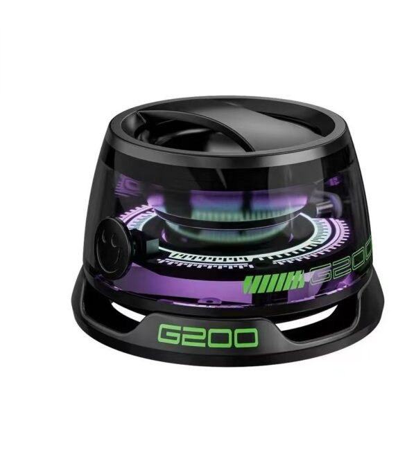 Portable Bluetooth Speaker G200 RGB Lighting Speaker BT5.3 Mini Sound Box 7 Hours Playback Magnetic Phone Holder – Image 7