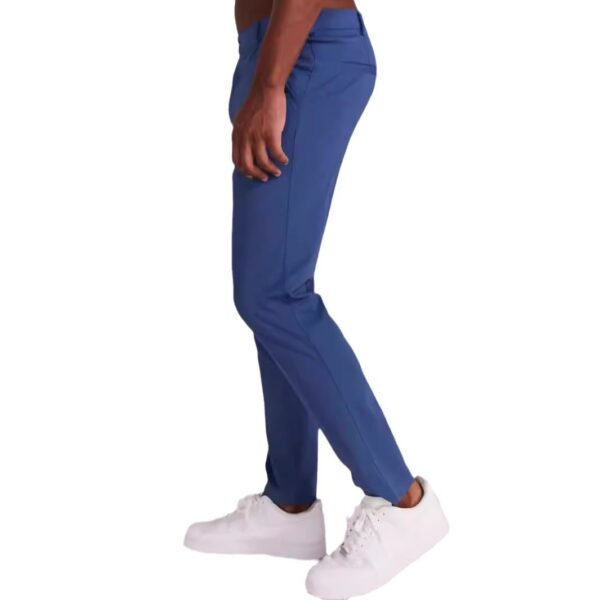 Four Seasons Slim Fit Men's Casual Solid Color Trousers – Image 5
