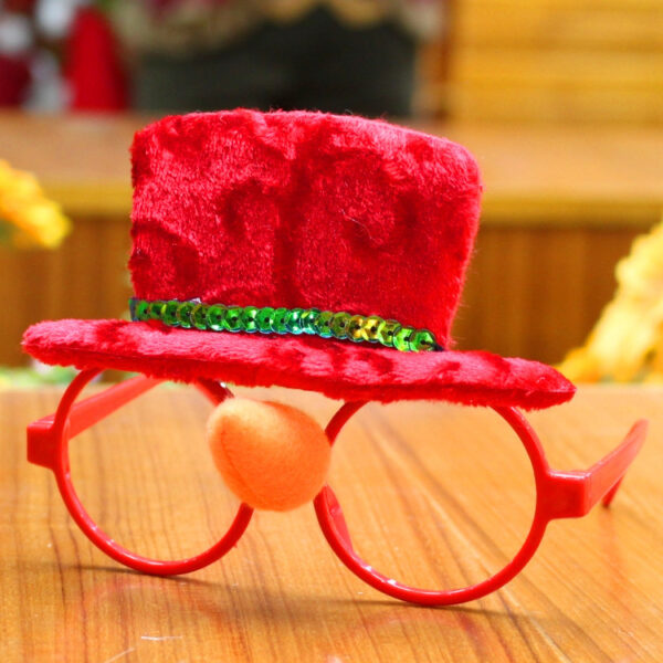 Christmas glasses frame Christmas party supplies Christmas gifts Christmas decorations glasses Santa glasses – Image 4