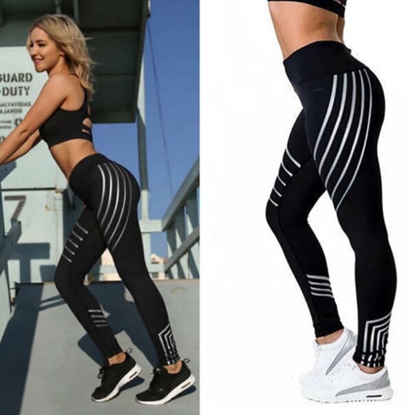 Women Workout Leggings Pants Women Leggins Women Fitness Night Glowing Autumn Winter Leggings Women legins – Image 9