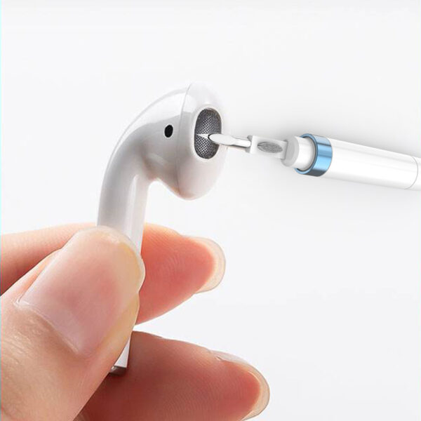 Headphone Cleaning Pen Earplugs Earbuds Mobile Computer Keyboard Cleaning Brush Kit – Image 2