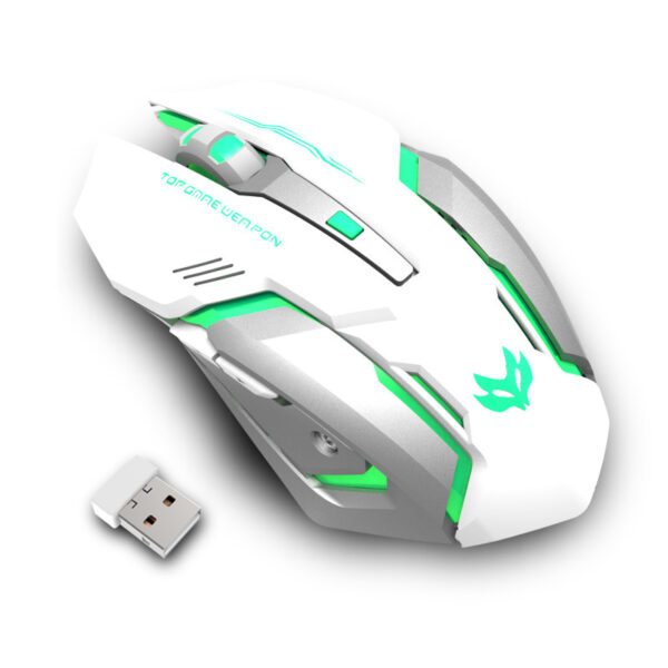 Wireless Charging Silent Gaming Mouse Machinery – Image 4