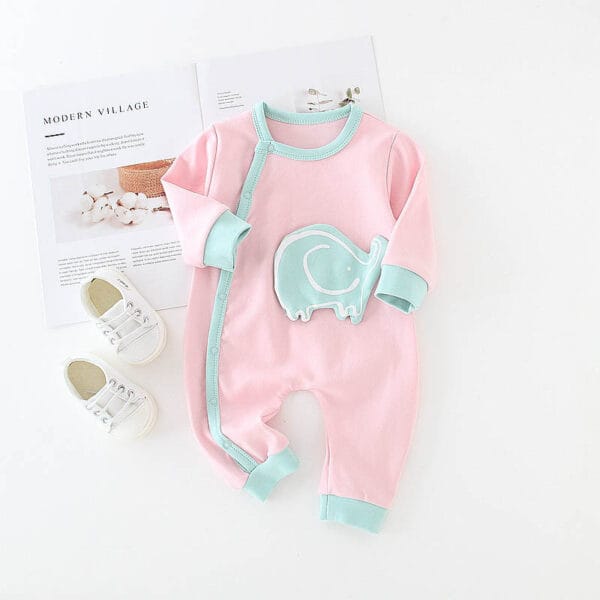 Baby one-piece romper cotton baby – Image 6
