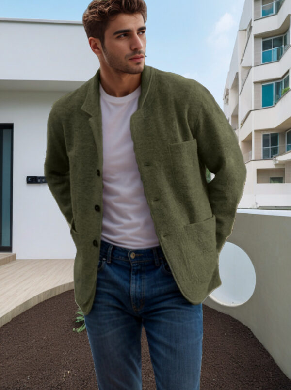 Trendy Fashion Jacket Casual Coat – Image 10