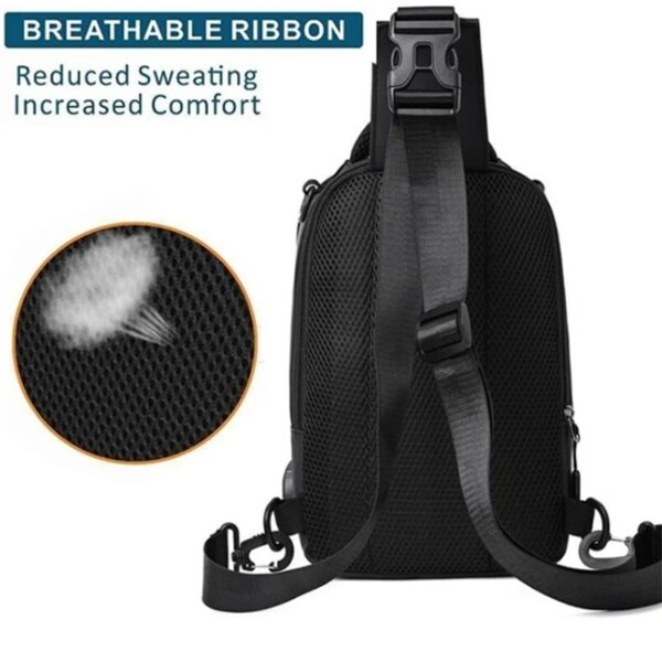 Crossbody Bags Men Multifunctional Backpack Shoulder Chest Bags – Image 6