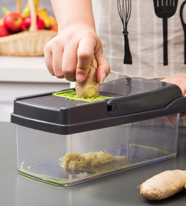 Multifunctional Vegetable Cutter Home Kitchen Slicing And Dicing Fruit Artifact – Image 5