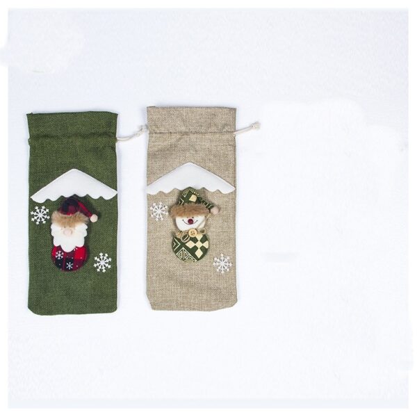 Christmas Decorations Christmas Wine Bottle Socks – Image 8