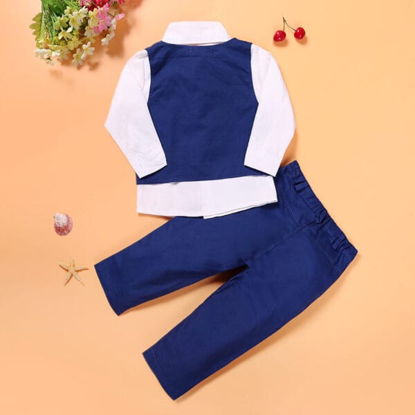 Casual Clothing Suits Boys' Clothes Vests Gentleman Suits – Image 5