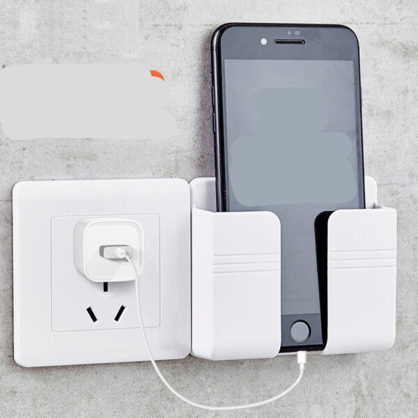 Mobile Phone Charging Storage Rack Punch-free Sticky Storage Box – Image 5