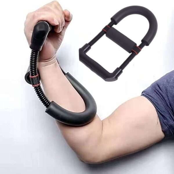 Grip Power Wrist Forearm Hand Grip Arm Trainer Adjustable Forearm Hand Wrist Exercises Force Trainer Power Strengthener Grip Fitness – Image 3