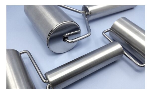 Stainless steel rolling pin – Image 3