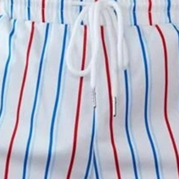 Basic Mass Men's Striped Digital Printed Shorts – Image 5