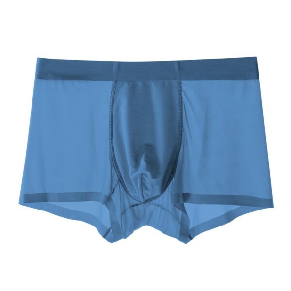 Summer Men's Ice Silk Seamless Mesh Shorts – Image 6