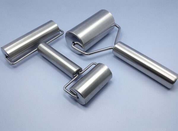 Stainless steel rolling pin – Image 5