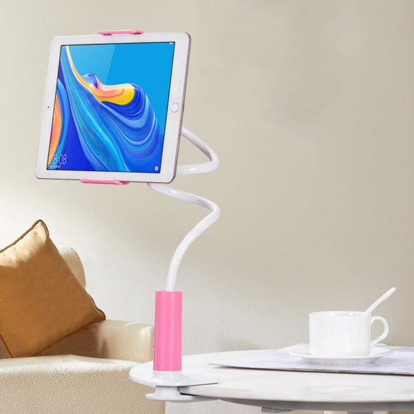 360 Degree Spiral Base Lazy Mobile Phone Tablet Stand – Image 7