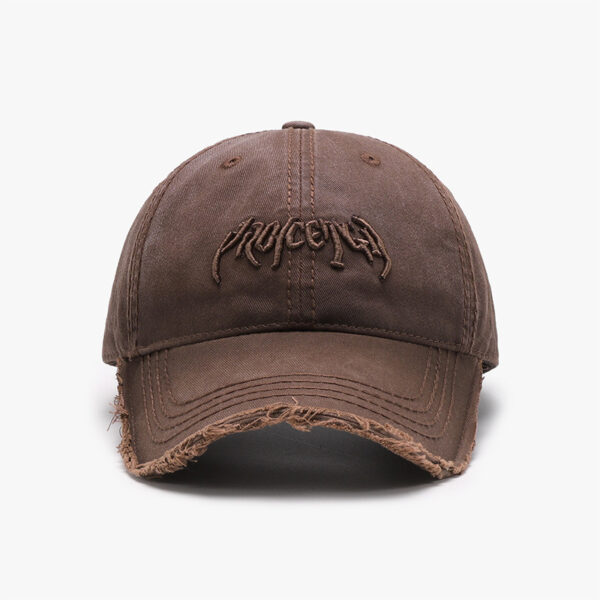 Letter Three-dimensional Embroidery Soft Top Burr Men's Baseball Cap – Image 10