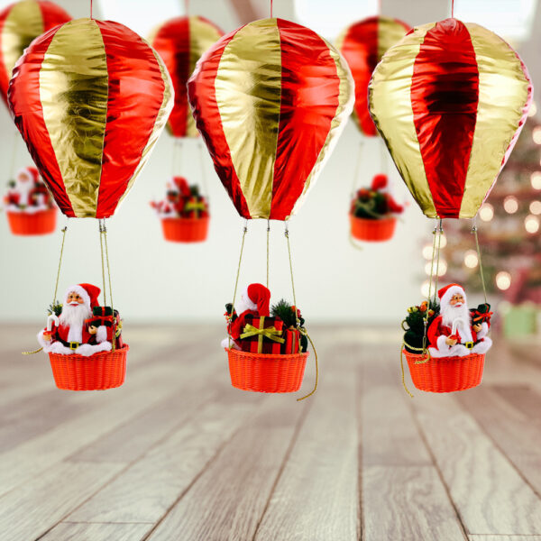 Christmas Decoration Hot Air Balloon Atmosphere Ceiling – Image 4