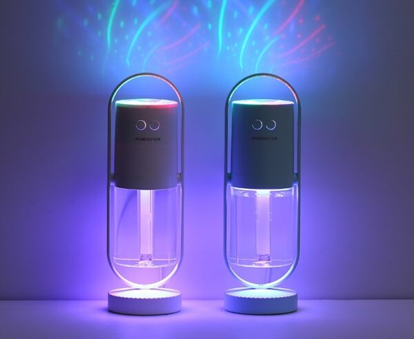 Magic Shadow USB Air Humidifier For Home With Projection Night Lights Ultrasonic Car Mist Maker Mini Office Air Purifier – Image 3