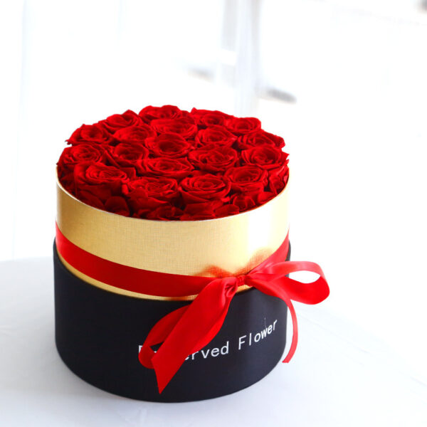 Eternal Roses In Box Preserved Real Rose Flowers With Box Set Valentines Day Gift Romantic Artificial Flowers – Image 5
