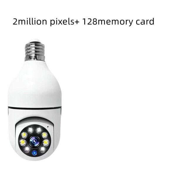 WiFi CAMERA 1080P Bulb 4X Zoom Camera E27 Home 5GWiFi Alarm Monitor – Image 7