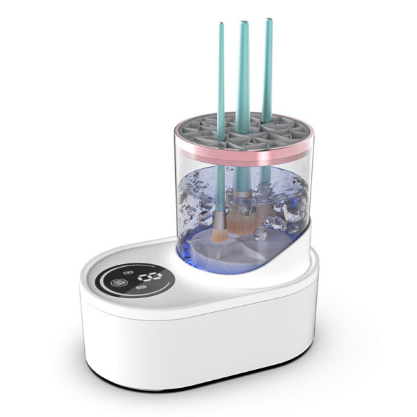 Electric Makeup Brush Cleaner Rechargeable Makeup Brushes Cleaning Tool Automatic Makeup Brush Cleaning Stand Device – Image 7