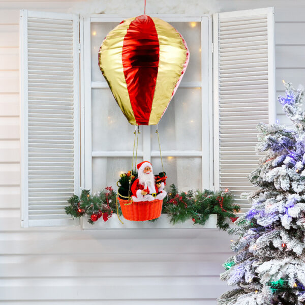 Christmas Decoration Hot Air Balloon Atmosphere Ceiling – Image 3
