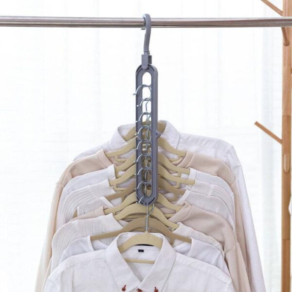 Clothes Hanger Plastic Storage Hanger Hanger Hook – Image 3