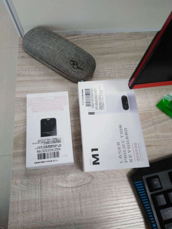 LEING FST Virtual Laser Keyboard Bluetooth Wireless Projector Phone Keyboard For Computer Pad Laptop With Mouse Function – Image 8