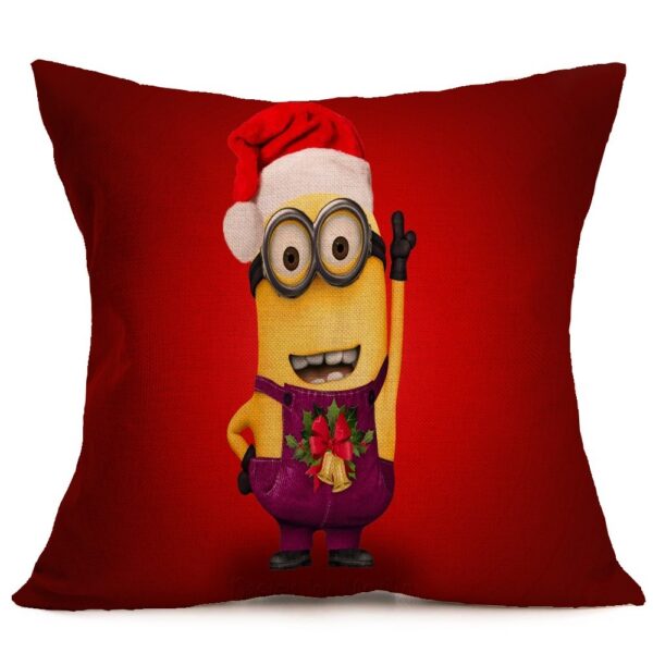 Christmas festive pattern car sofa pillow pillowcase – Image 4