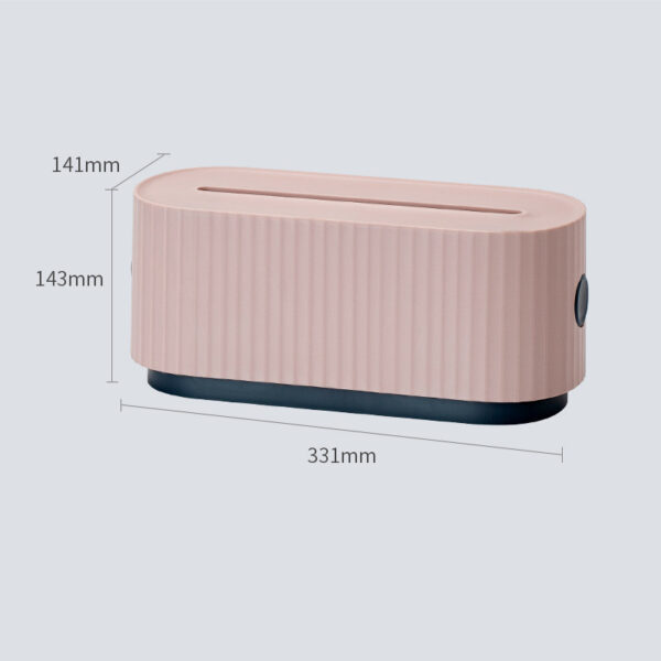 Power Strip Wire Case Cable Storage Box Anti Dust Charger Socket Organizer Network Line Storage Bin Charger Wire Management – Image 7