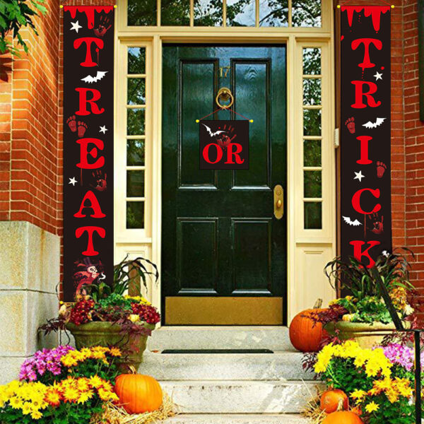 Halloween decoration outdoor banner halloween couplets – Image 4