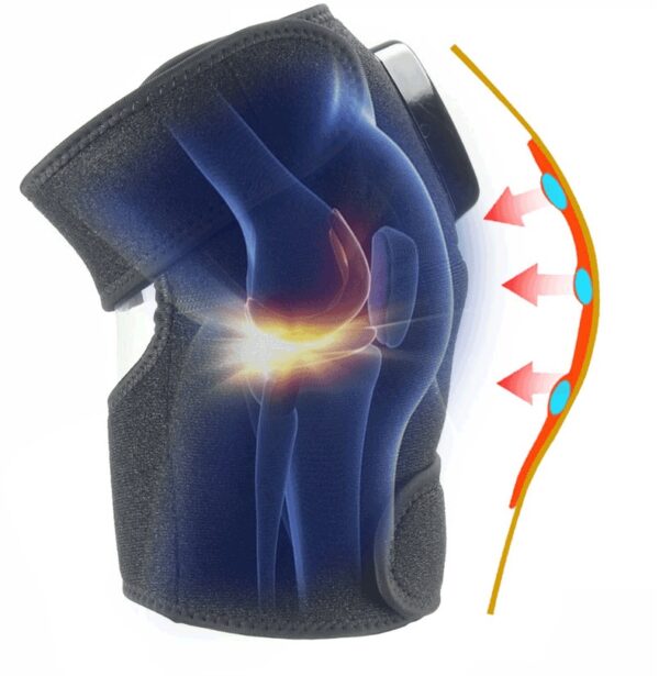 Electric Infrared Heating Knee Massager Wrap Elbow Joint Support Vibration Therapy Physiotherapy Machine Pain Relief Massageador – Image 9