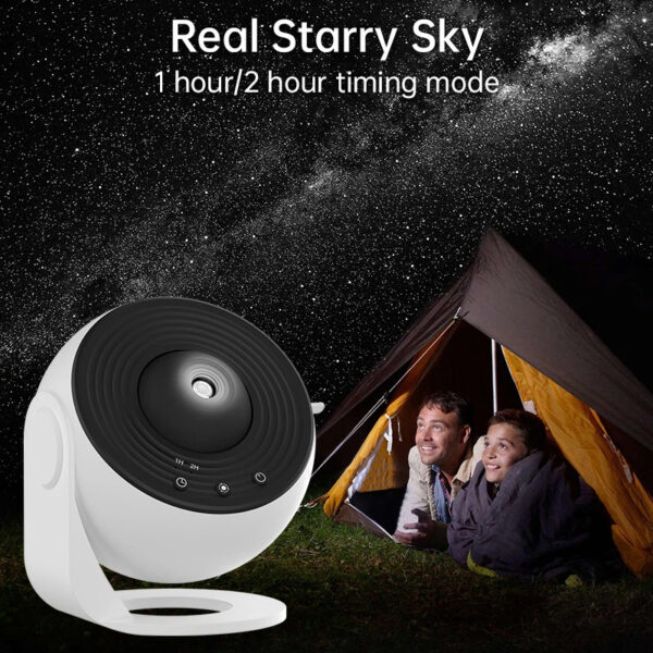 Night Light Galaxy Projector Starry Sky Projector 360 Rotate Planetarium Lamp For Kids Bedroom Valentines Day Gift Wedding Deco – Image 6