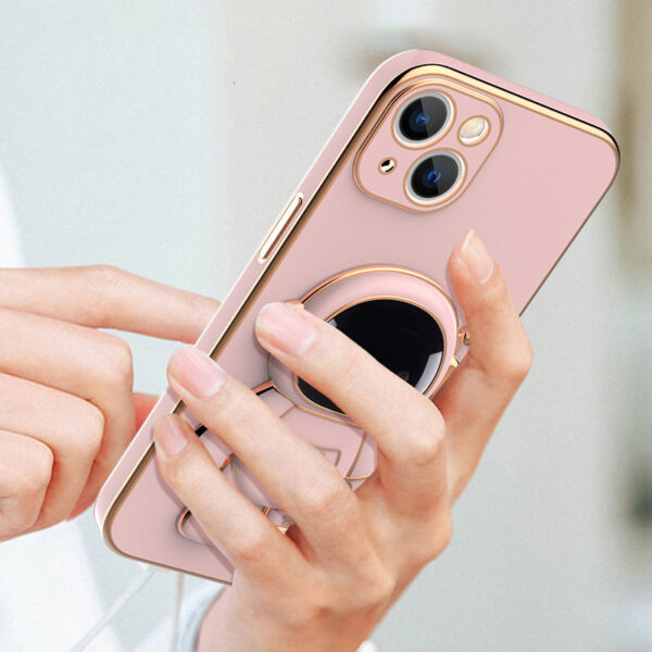 3D Astronaut Phone Case Anti-Drop Electroplating Bracket – Image 3