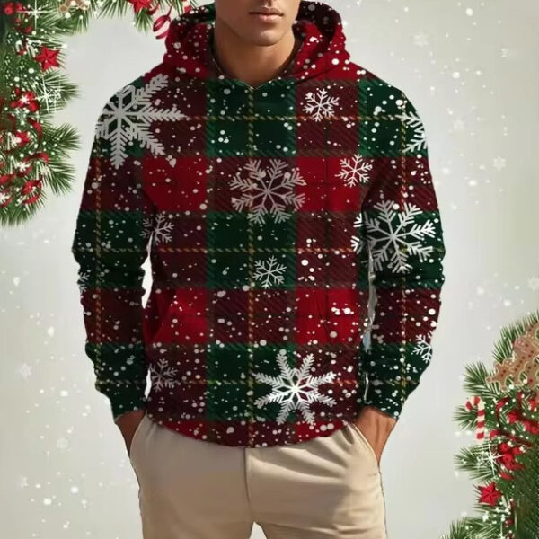 Christmas Men's Hoodie 3d Digital Printing – Image 3