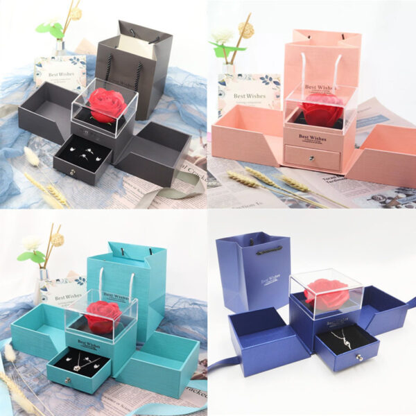 Valentine's Day Plastic Eternal Flower – Image 2