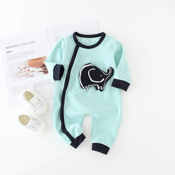 Baby one-piece romper cotton baby – Image 3