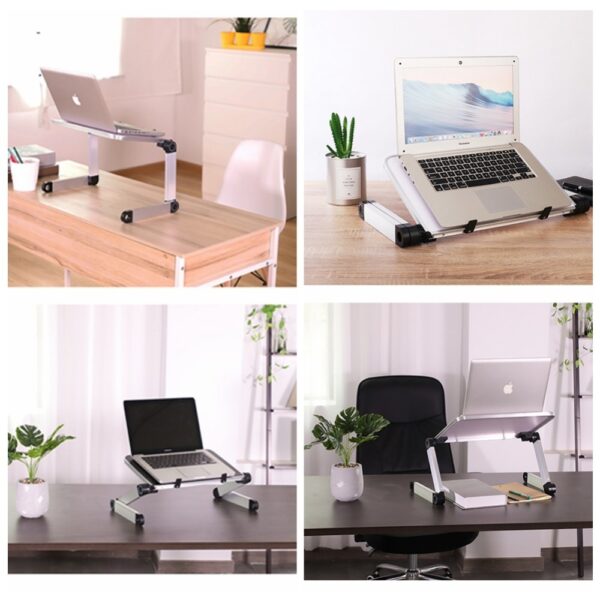 Foldable Laptop Stand Ergonomic Desk Tablet Holder – Image 2