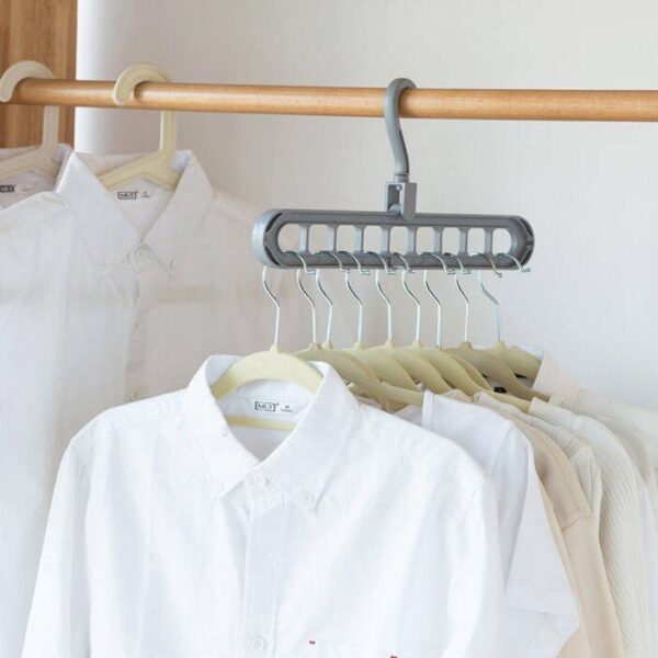 Clothes Hanger Plastic Storage Hanger Hanger Hook – Image 4