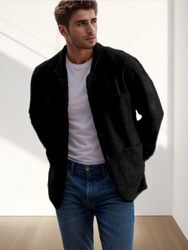 Trendy Fashion Jacket Casual Coat – Image 6
