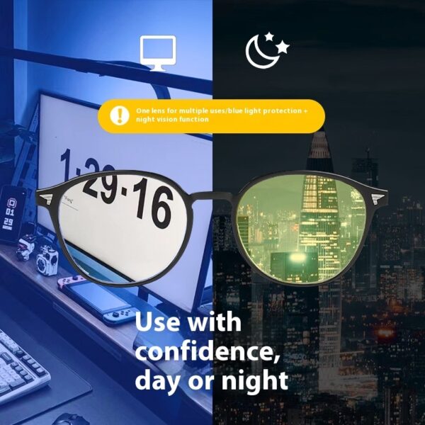 Night Vision Blocking Blue Light Goggles – Image 3
