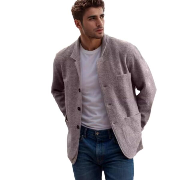 Trendy Fashion Jacket Casual Coat – Image 5