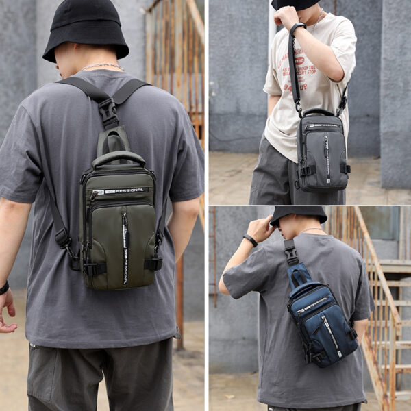 Crossbody Bags Men Multifunctional Backpack Shoulder Chest Bags – Image 2