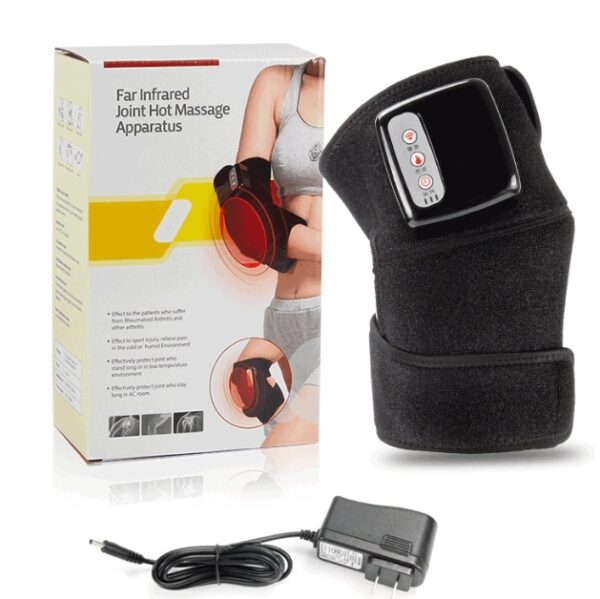 Electric Infrared Heating Knee Massager Wrap Elbow Joint Support Vibration Therapy Physiotherapy Machine Pain Relief Massageador – Image 7