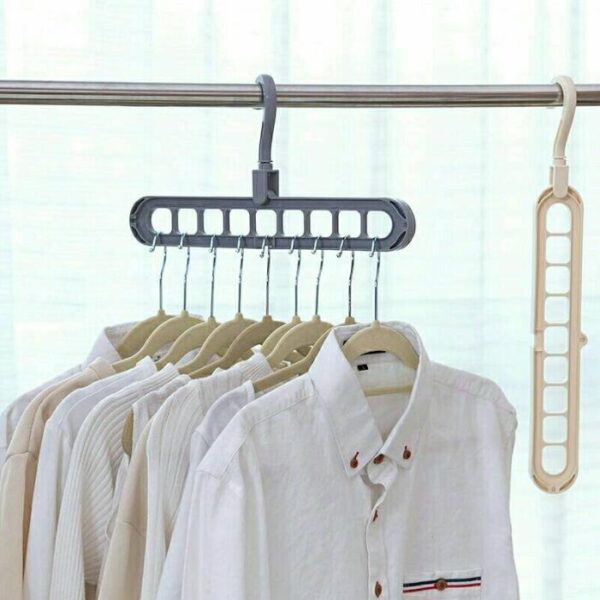 Clothes Hanger Plastic Storage Hanger Hanger Hook – Image 2
