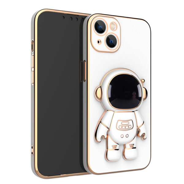 3D Astronaut Phone Case Anti-Drop Electroplating Bracket – Image 10