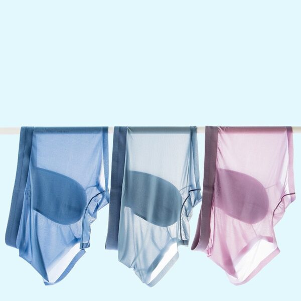 Summer Men's Ice Silk Seamless Mesh Shorts – Image 3