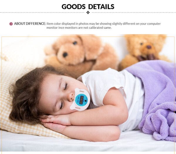 Baby pacifier digital thermometer – Image 5