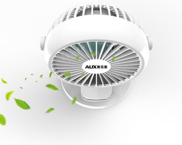 Portable Mini Desktop Fan Silent High Wind Power Cordless Rechargeable Fan Cooler Small Fan For Students Office Gifts – Image 3